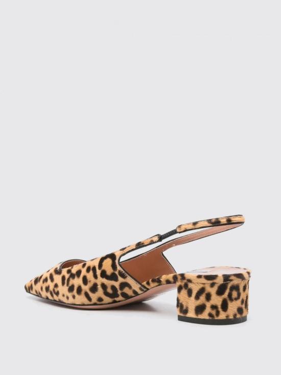 25FW 아쿠아주라 뮬/슬리퍼 GNZMIDL0LYN NAT Natural - AQUAZZURA