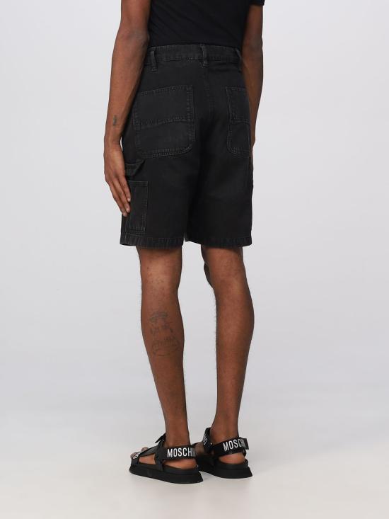  모스키노 숏팬츠 03542018 1555 Black - MOSCHINO