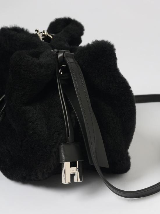 25FW 호간 숄더백 KBW01RK6100UGX 7D86 Black - HOGAN