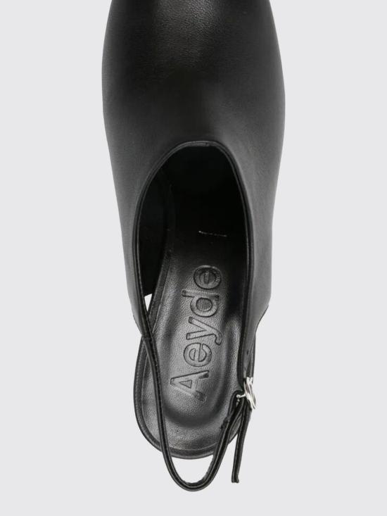 25FW 에이드 뮬/슬리퍼 PU0598001001 Black - AEYDE