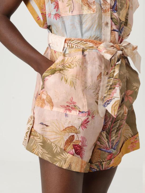 25FW 짐머만 점프수트 4235YSS253 SPLI Multicolor - ZIMMERMANN