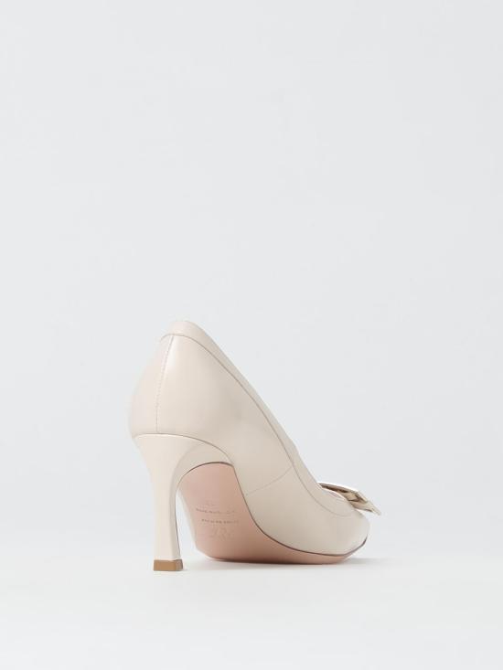 25SS 로저비비에 뮬/슬리퍼 RVW40040940BSS C019 White - ROGER VIVIER