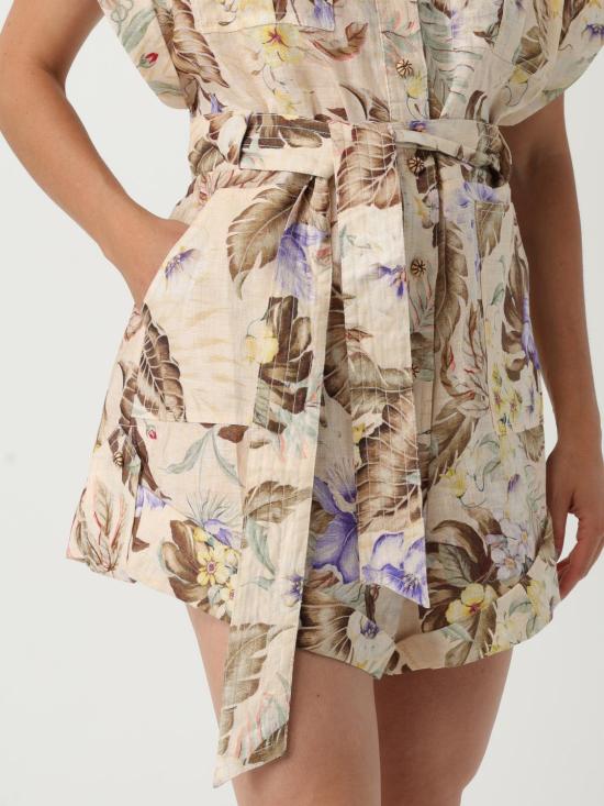 25FW 짐머만 점프수트 4235YSS254 CMFL Multicolor - ZIMMERMANN