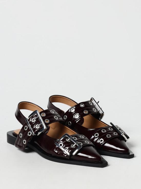 25FW 가니 S3086 436 Burgundy - GANNI