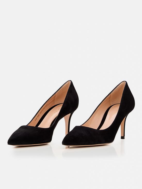 26SS 지안비토로시 뮬/슬리퍼 G2677070RICCAM NERO Black - GIANVITO ROSSI