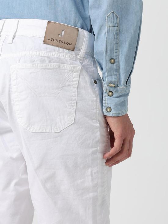 25SS 제커슨 숏팬츠 PE25JUPBE001JAYDE001 0001 White - JECKERSON