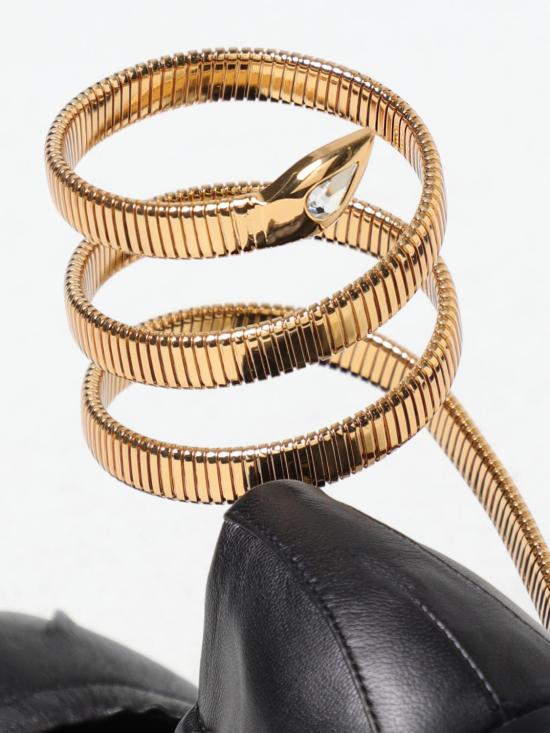 25FW 르네 카오빌라 플랫 슈즈 C12186010NA01 V017 Black - RENE CAOVILLA