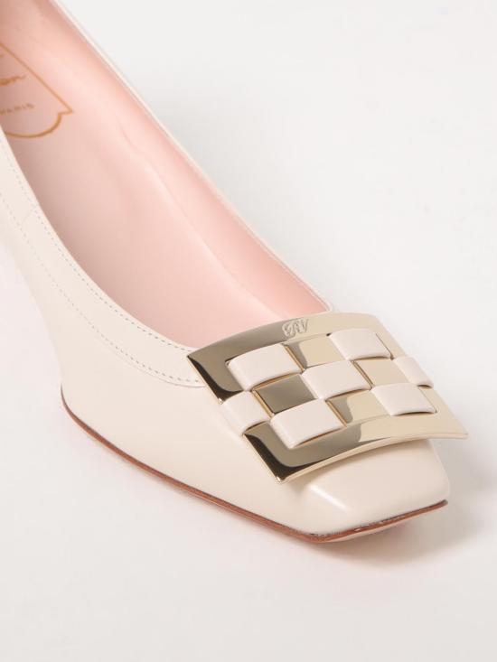 25SS 로저비비에 힐/펌프스 RVW44840940BSS C019 White - ROGER VIVIER