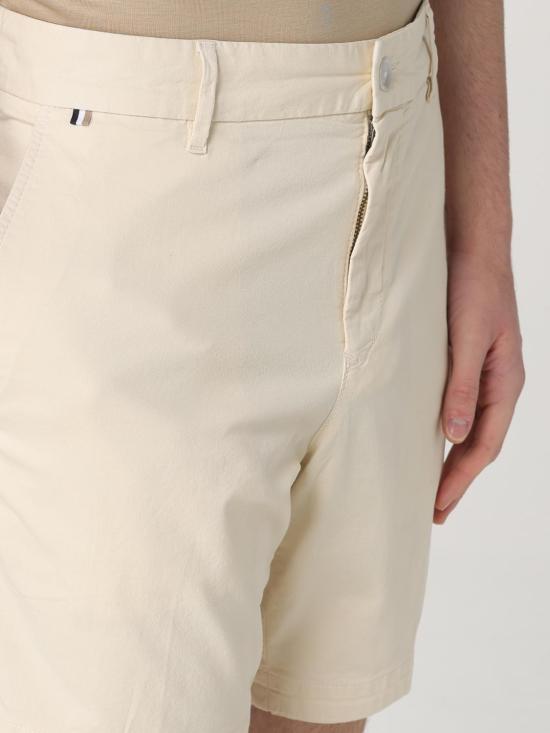 25SS 보스 숏팬츠 50540743 131 Yellow Cream - BOSS