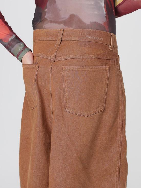 25SS JW앤더슨 숏팬츠 DT0114PG1756 405 Rust - JW ANDERSON