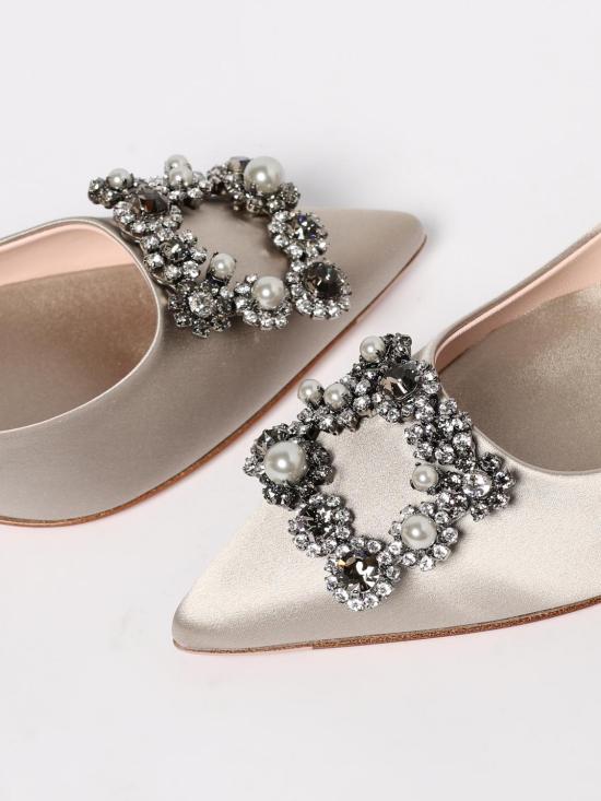 25FW 로저비비에 뮬/슬리퍼 RVW41443260RS0 B007 Grey - ROGER VIVIER