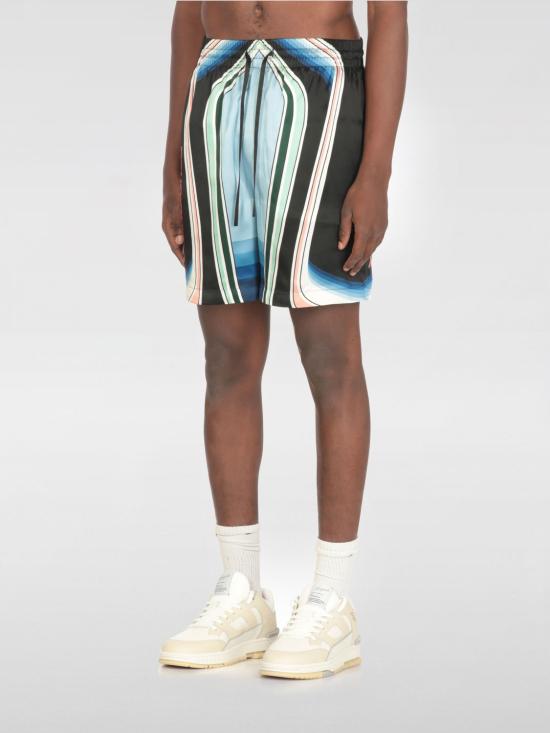 25FW 카사블랑카 숏팬츠 MPF25TR012 05 Black