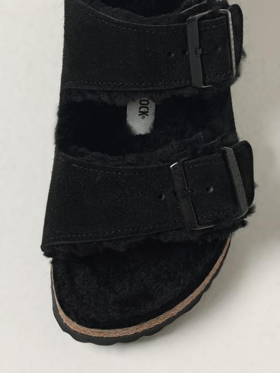 25FW 버켄스탁 뮬/슬리퍼 752663 Black - BIRKENSTOCK