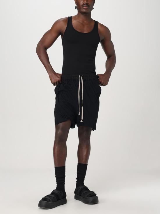 25FW 릭 오웬스 숏팬츠 RR01E5304UCDB 09 Black - RICK OWENS
