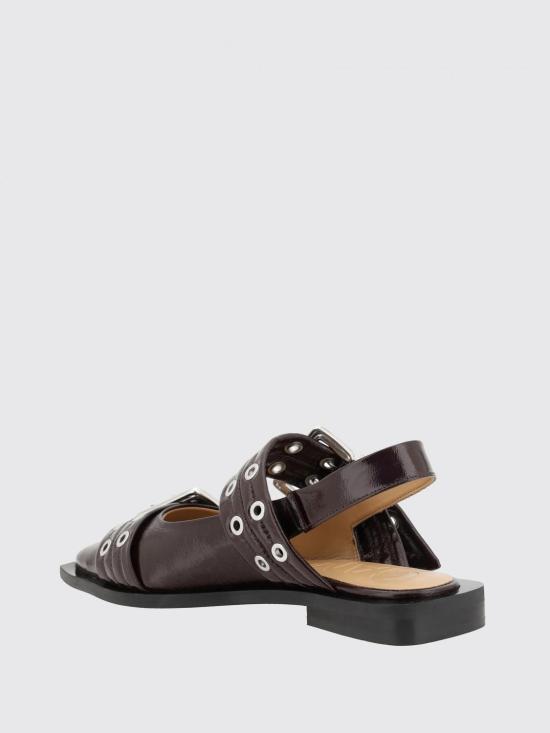 25FW 가니 S3086 436 Burgundy - GANNI