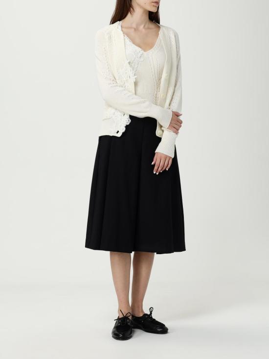 25FW 에르마노 설비노 숏팬츠 D474P304JWR 95708 Black - ERMANNO SCERVINO