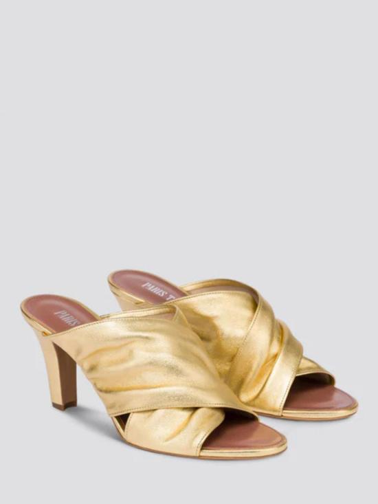 25SS 파리텍사스 뮬/슬리퍼 PX1611XNPLS Gold - PARIS TEXAS