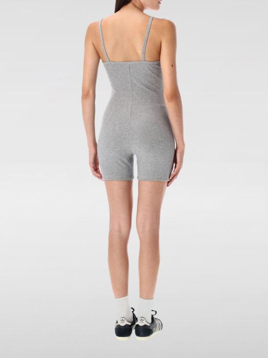 25FW 아디다스 에센셜 립 바디수트 JD1464 Grey - ADIDAS