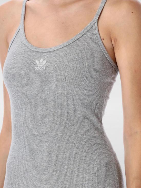 25FW 아디다스 에센셜 립 바디수트 JD1464 Grey - ADIDAS