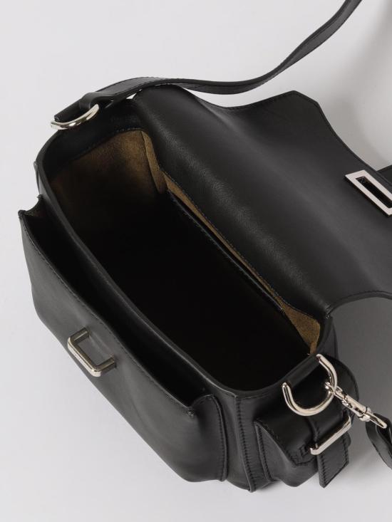 25FW 호간 숄더백 KBW01RI0200TZP B999 Black - HOGAN