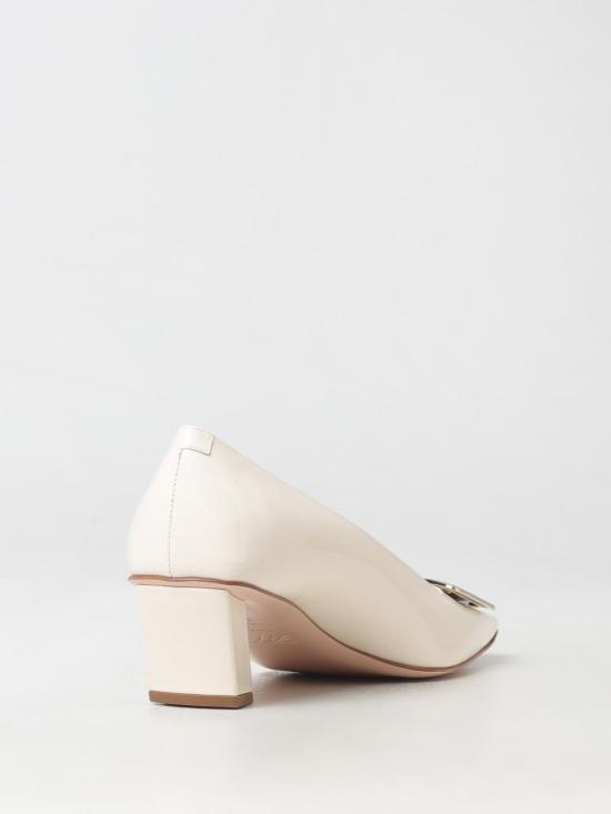 26SS 로저비비에 벨 비비어 펌프스 힐 RVW00600920D1P 9999 White - ROGER VIVIER