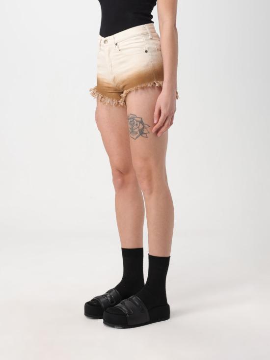 25FW 알라누이 숏팬츠 LWYC009R24DEN001 0360 White - ALANUI