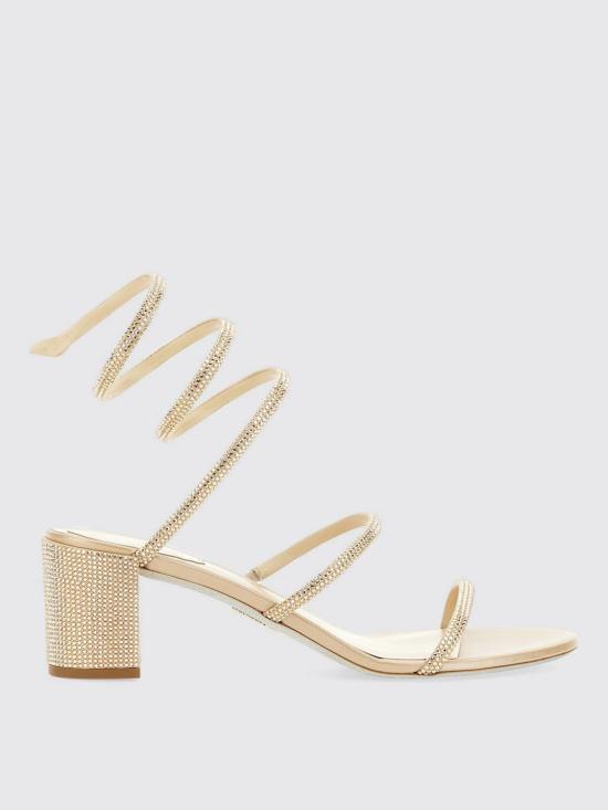 25SS 르네 카오빌라 뮬/슬리퍼 C12037060R001V104 Gold