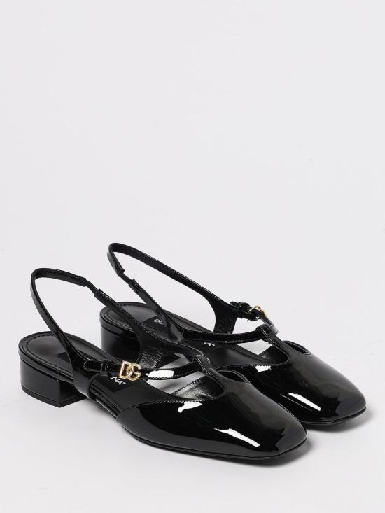 25FW 돌체앤가바나 뮬/슬리퍼 CG0955A1471 80999 Black - DOLCE & GABBANA