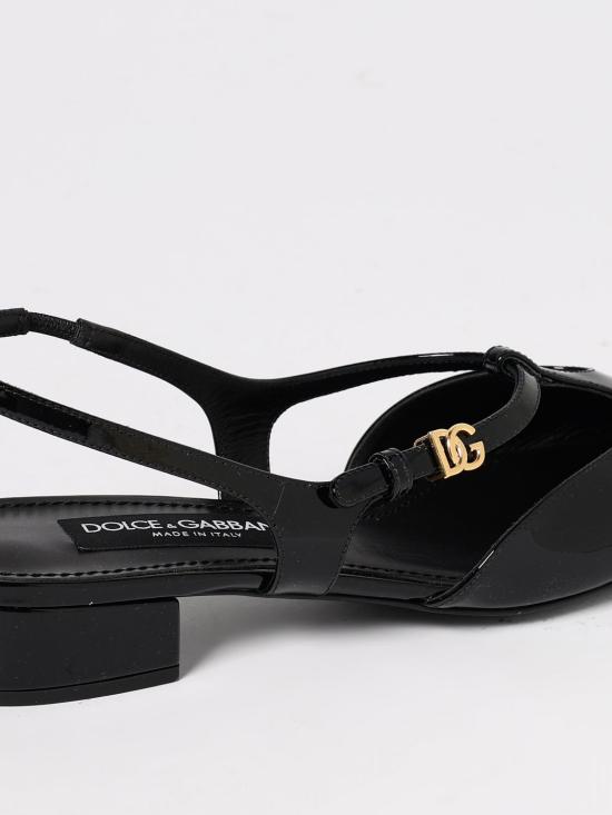 25FW 돌체앤가바나 뮬/슬리퍼 CG0955A1471 80999 Black - DOLCE & GABBANA