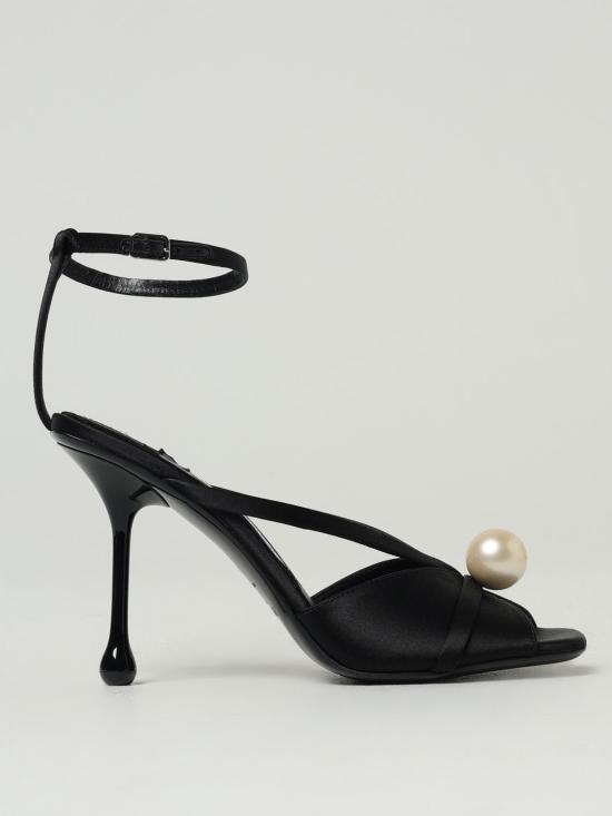 25FW 지미추 힐/펌프스 SIVA95AOD BLACK WHITE Black