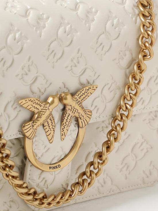 25FW 핑코 숄더백 100941A1YB Z14Q White - PINKO