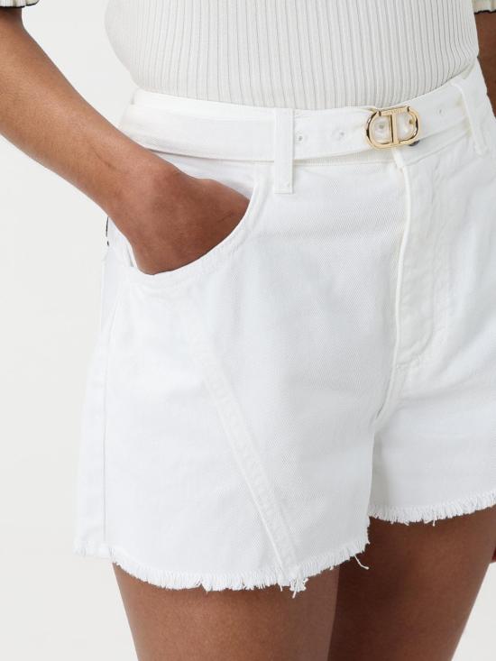 25FW 트윈셋 숏팬츠 251TP2593 00282 Ice - TWINSET