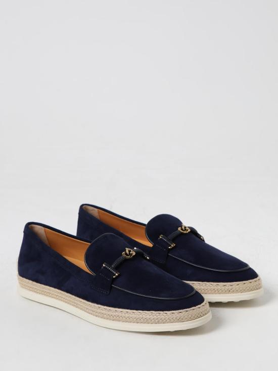 25FW 토즈 미니 버클 스트랩 스웨이드 로퍼  XXW92K0HZ00D8W U824 Blue - TODS