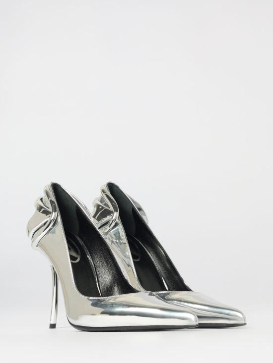 25FW 디젤 뮬/슬리퍼 Y03426P1660 T9002 Silver - DIESEL