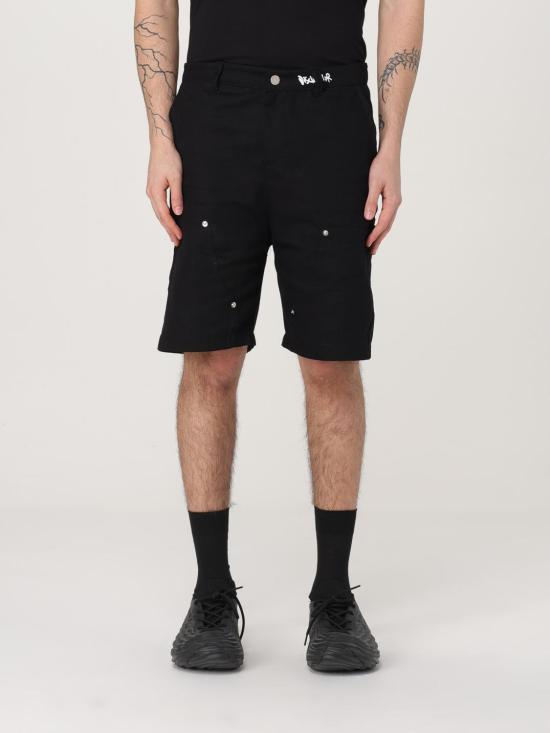 25SS 디스클레이머 숏팬츠 DS54807 NERO Black