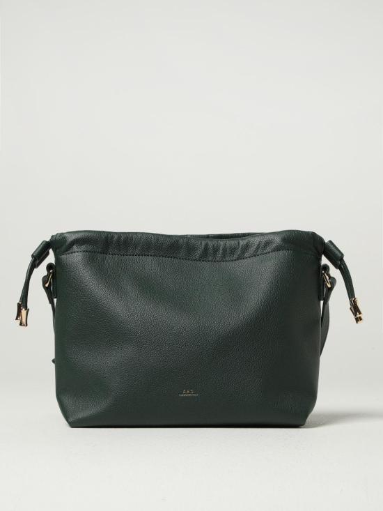 25FW 아페쎄 니논 드로스트링 백 PUABOF61583 KAF Green
