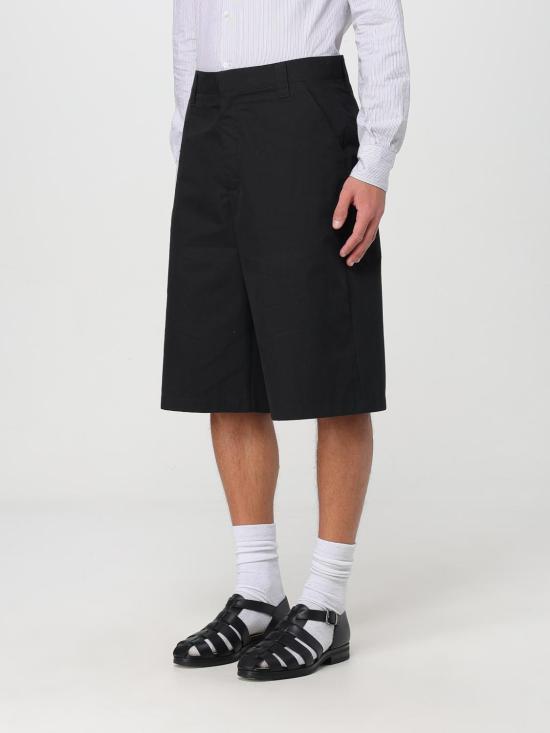 25FW 모스키노 숏팬츠 03380214 0555 Black - MOSCHINO