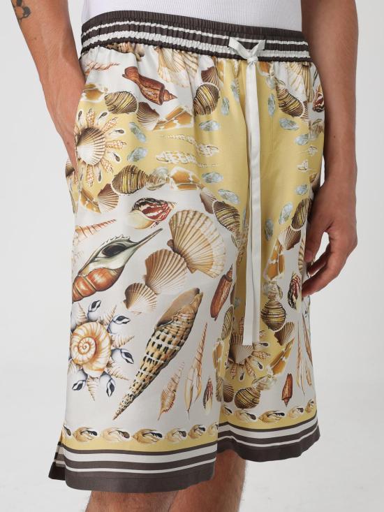 25FW 돌체앤가바나 숏팬츠 GV37ATHI1ZG HG5PL Yellow - DOLCE & GABBANA