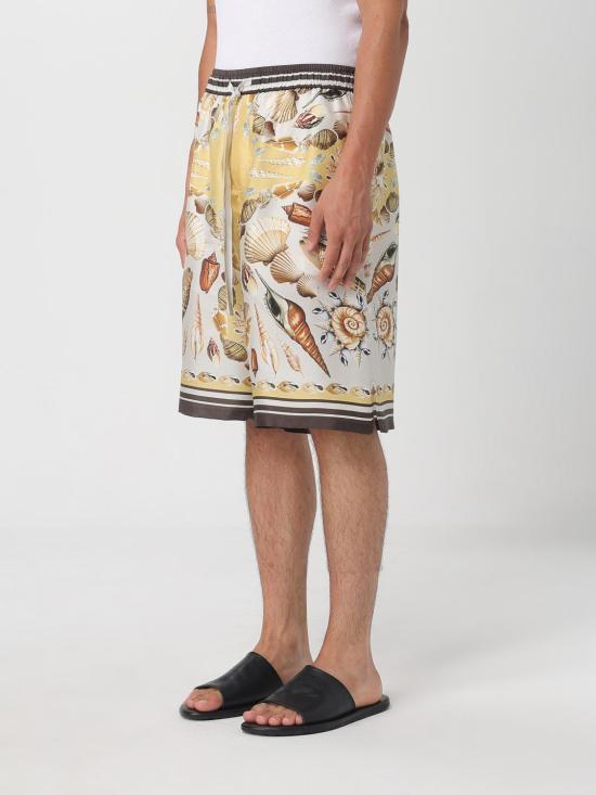 25FW 돌체앤가바나 숏팬츠 GV37ATHI1ZG HG5PL Yellow - DOLCE & GABBANA