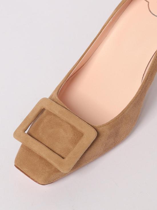 25FW 로저비비에 뮬/슬리퍼 RVW40026800HR0 S812 Tobacco - ROGER VIVIER