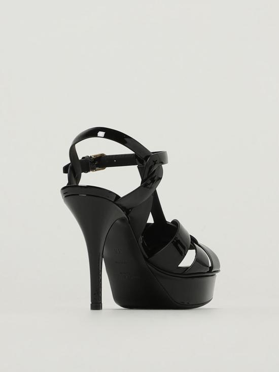26SS 생로랑 트리뷰트 플랫폼 샌들 315490AAAOW 1000 Black - SAINT LAURENT