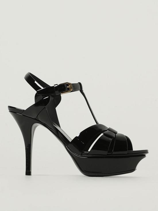 26SS 생로랑 트리뷰트 플랫폼 샌들 315490AAAOW 1000 Black