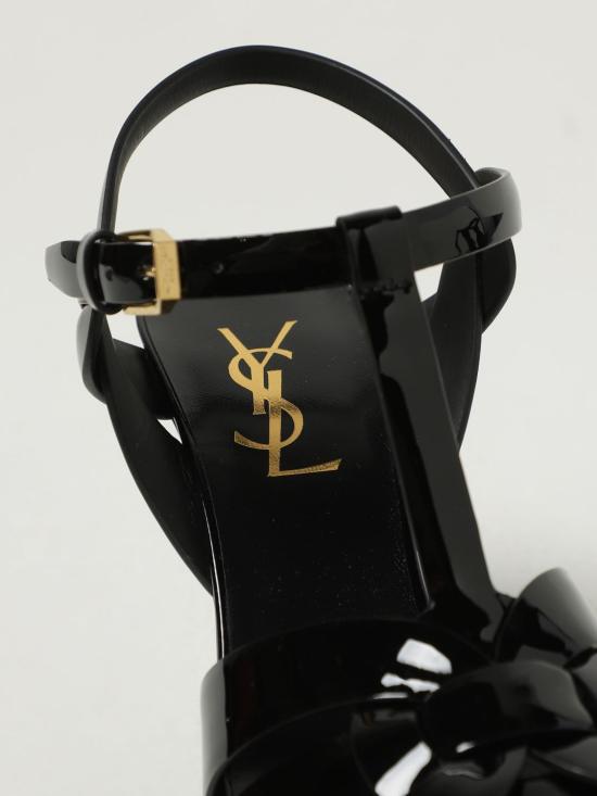 26SS 생로랑 트리뷰트 플랫폼 샌들 315490AAAOW 1000 Black - SAINT LAURENT