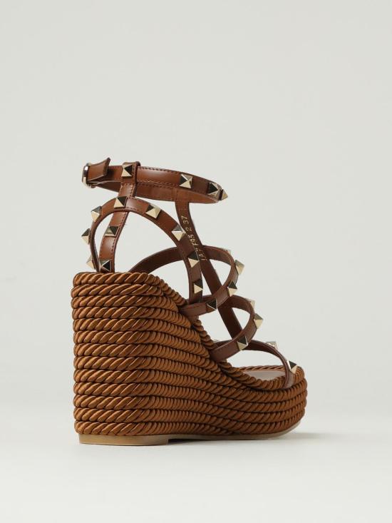 25FW 발렌티노 가라바니 힐/펌프스 7w2S0F95BAE N58 Brown - VALENTINO GARAVANI