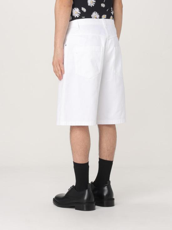 25FW 모스키노 숏팬츠 03410227 0001 White - MOSCHINO
