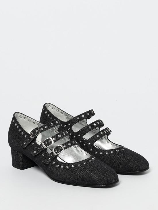 25SS 카렐 페리스 뮬/슬리퍼 332801 Black - CAREL PARIS