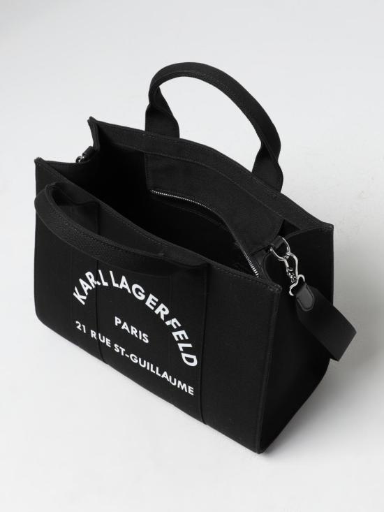 25FW 칼라거펠트 토트백 240W3892 999 Black - KARL LAGERFELD