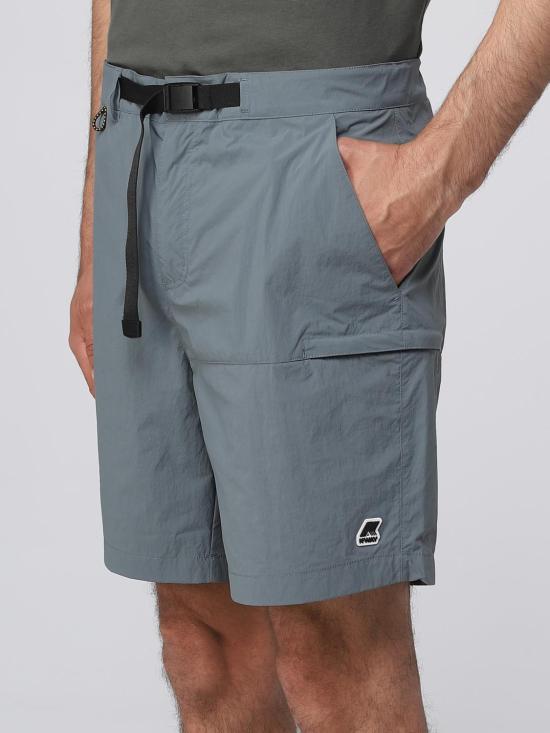 25FW 까웨 숏팬츠 K81267W B75 Grey - K-WAY