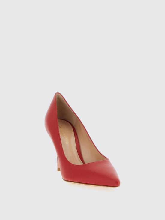 25FW 지안비토로시 뮬/슬리퍼 G2458085RICVIT TABS Red - GIANVITO ROSSI