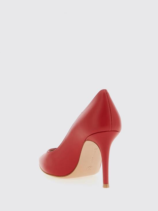 25FW 지안비토로시 뮬/슬리퍼 G2458085RICVIT TABS Red - GIANVITO ROSSI